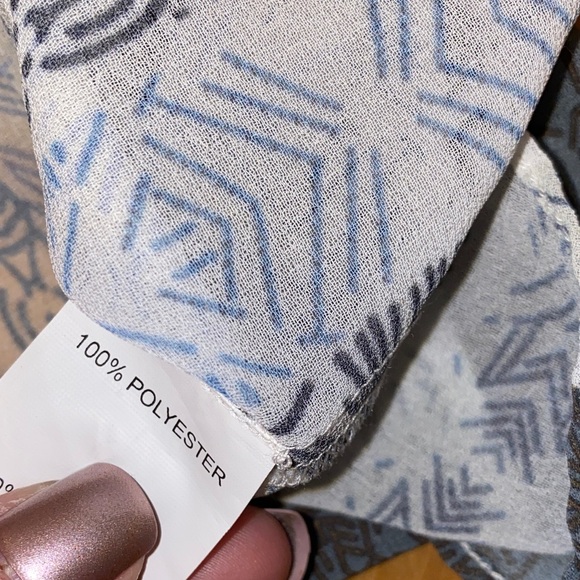 NWT!! Ramy Brook Colorful Embroidered Myra Boho Blouse Size XS Oversized - Picture 11 of 14